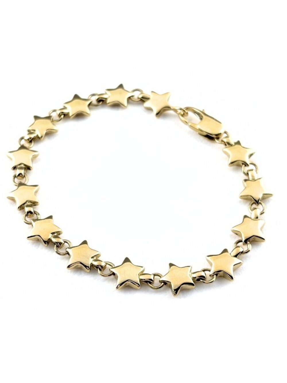 Tiffany & Co Star Motif Yellow Gold Bracelet